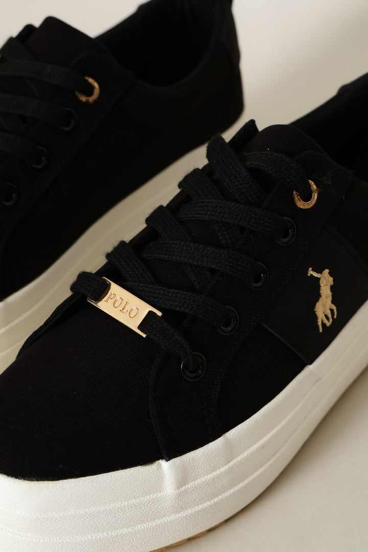 Canvas Sneaker - Black