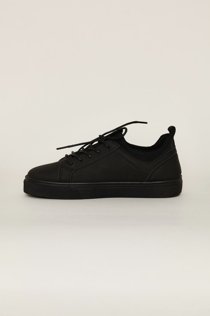Boys Mono Sneaker - Black