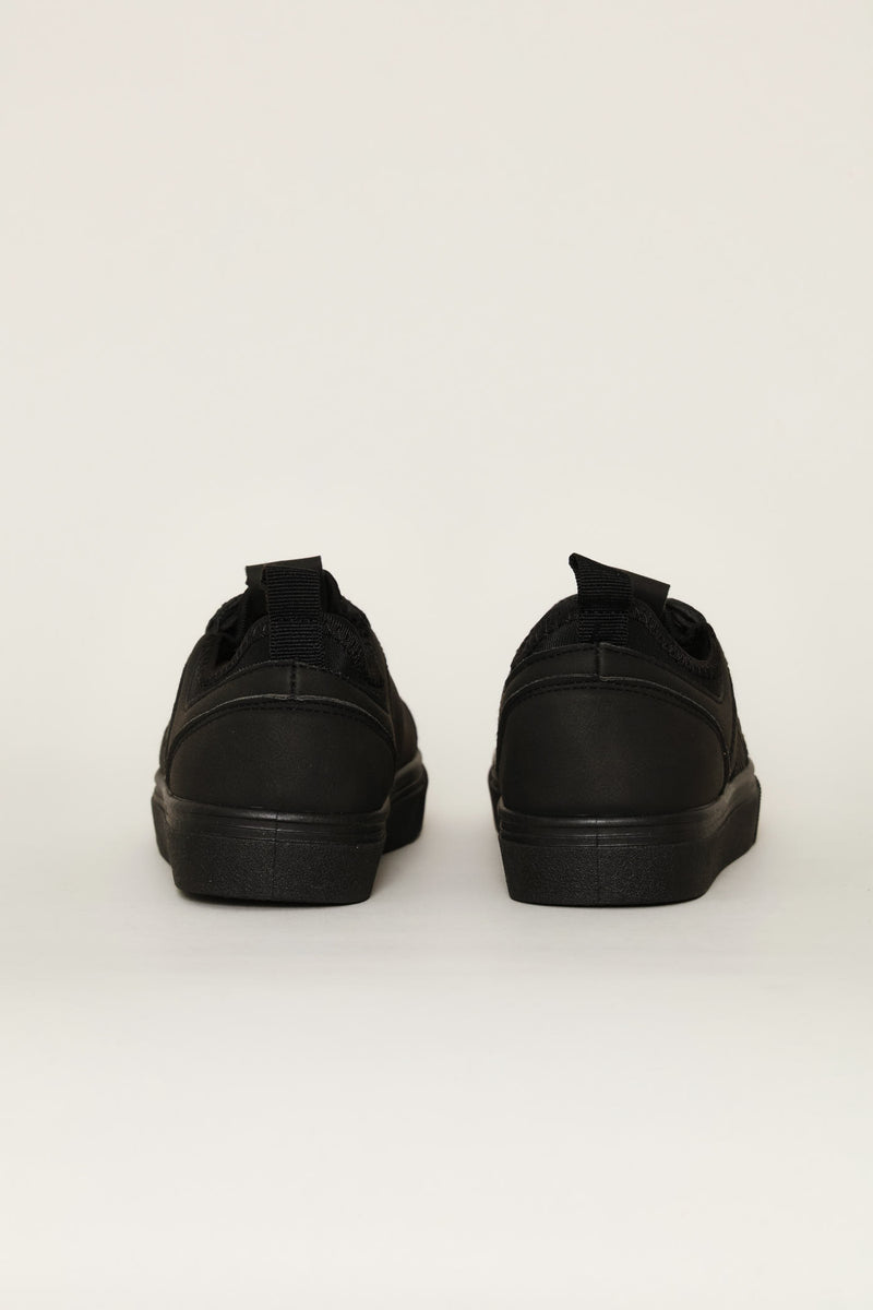 Pre-Boys Mono Sneaker - Black