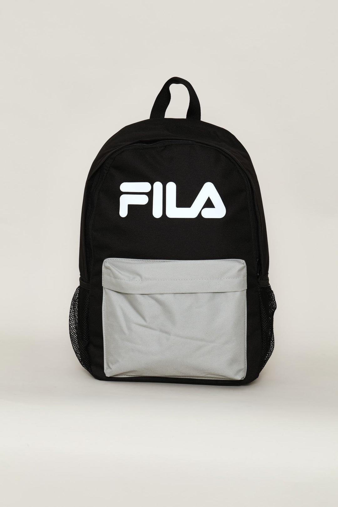 Printed Backpack - Black/Grey