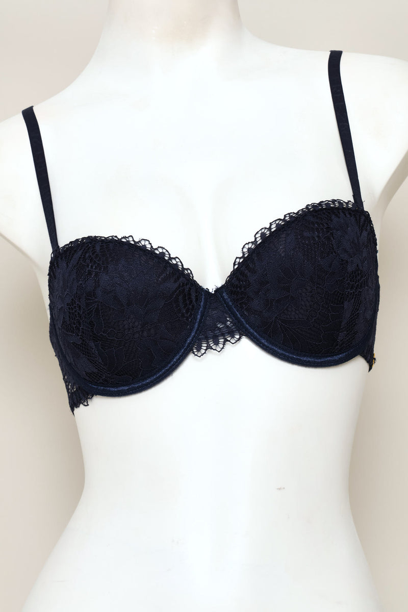 2 Pack Galloon Lace Multiway Bra - Midnight/Latte