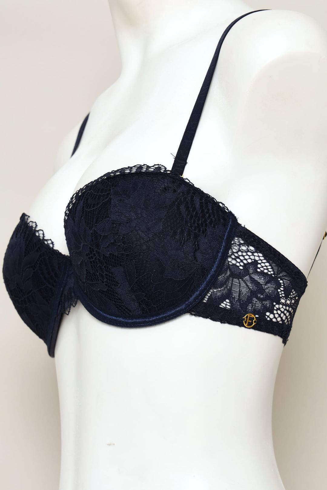 2 Pack Galloon Lace Multiway Bra - Midnight/Latte