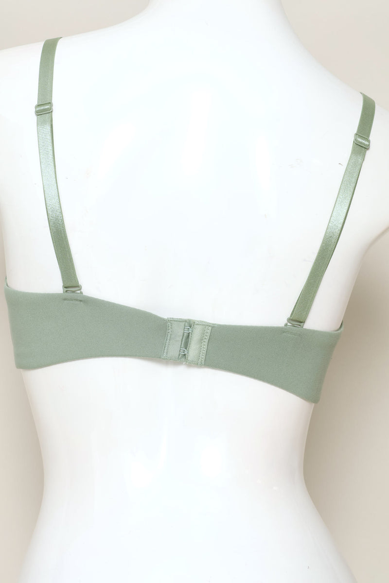 2 Pack Soft Touch Moulded Bra  - Sage/Sand