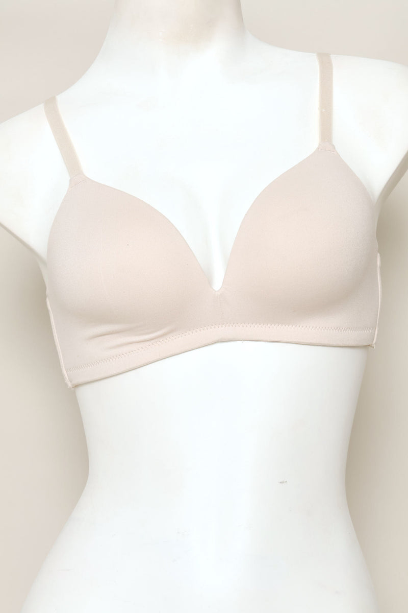 2 Pack Soft Touch Moulded Bra  - Sage/Sand