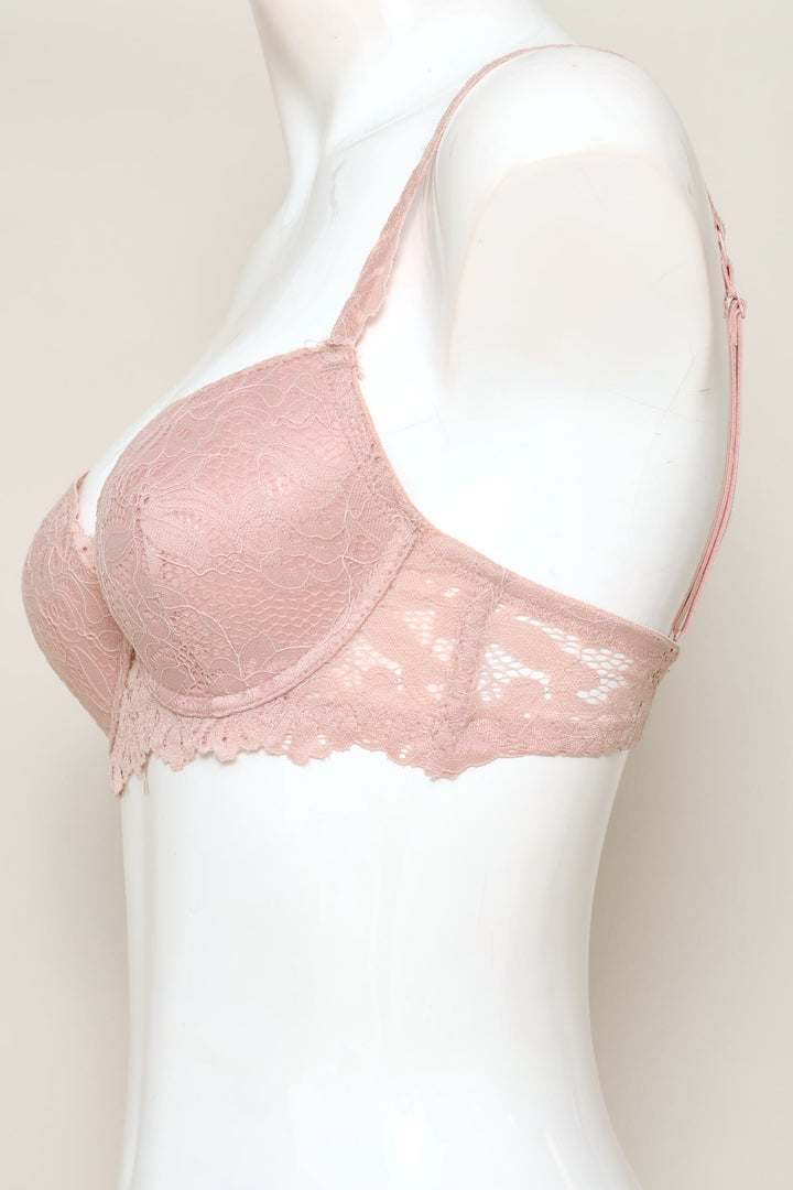 2 Pack Gallon Lace T-Shirt Bra - Beetroot