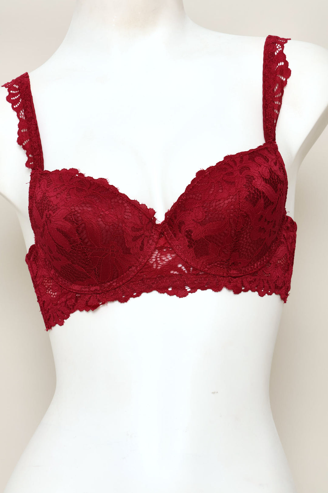 2 Pack Gallon Lace T-Shirt Bra - Beetroot