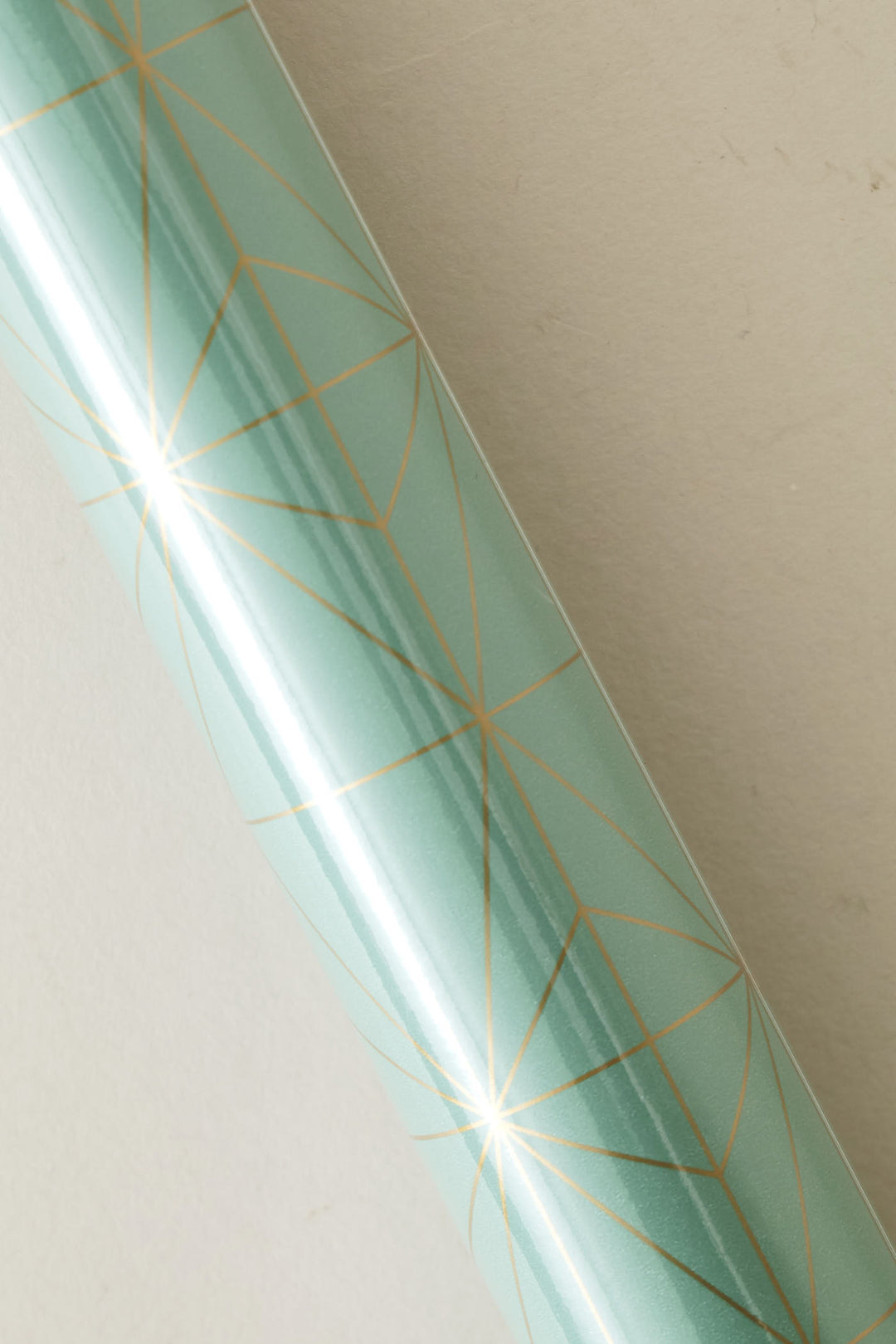 Diamond Foil Gift Wrap - Sage