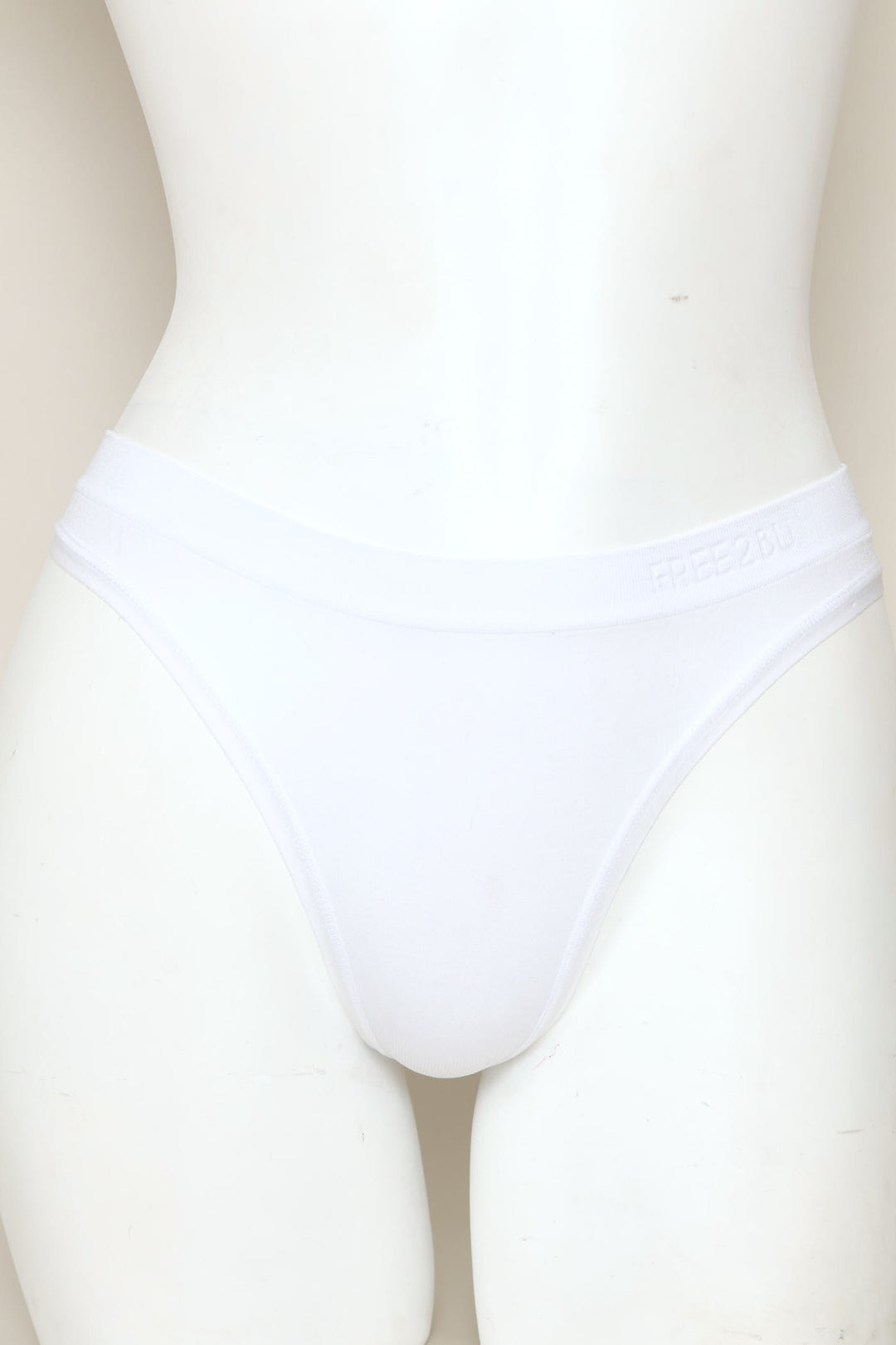3 Pack Seamless Thong Panties - Black/Mocca/White