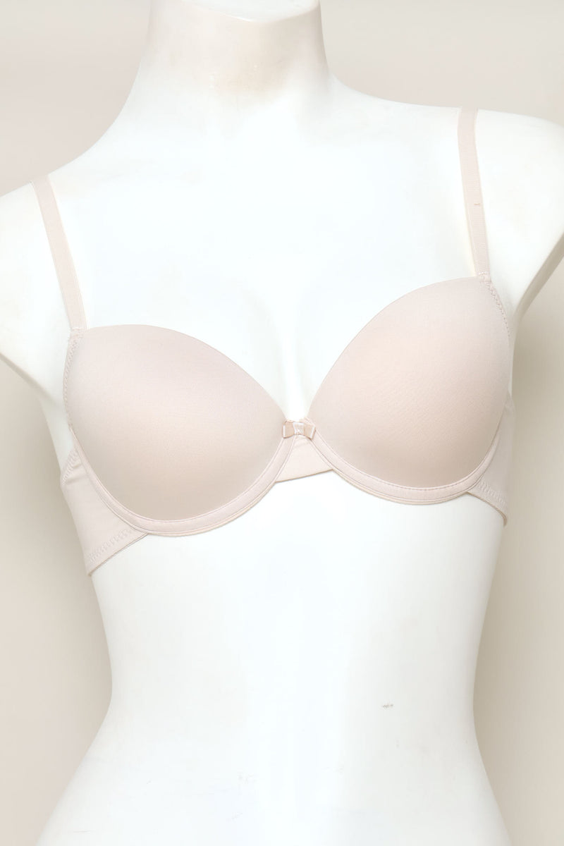 3 Pack T-Shirt Bra  - Grey/Denim/Green