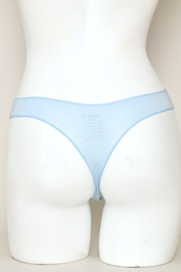 3 Pack Thong Panties - Blue