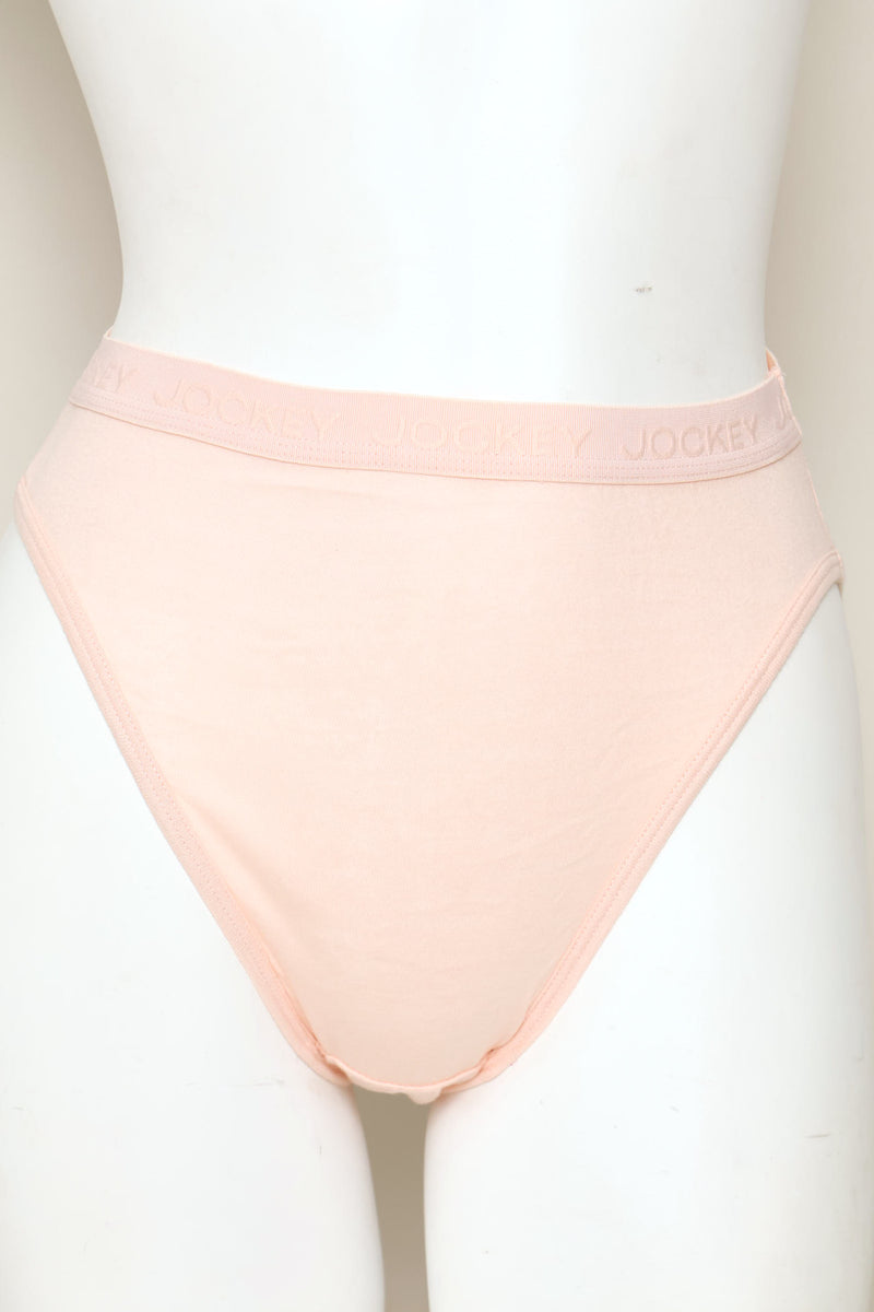 5 Pack Berry Stripe Hi-Cut Panties - Multi