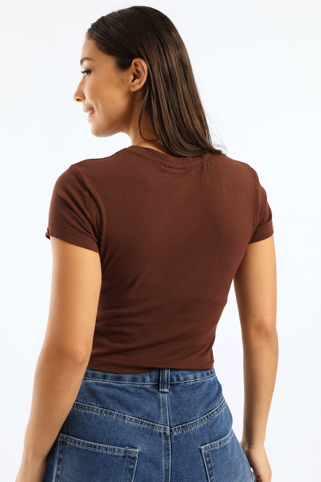 Basic Baby Tee - Chocolate