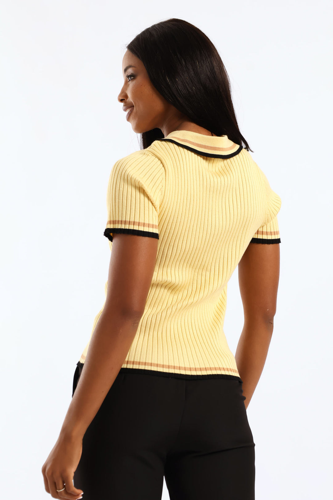 Double Tipped Golfer Tee - Pastel Yellow