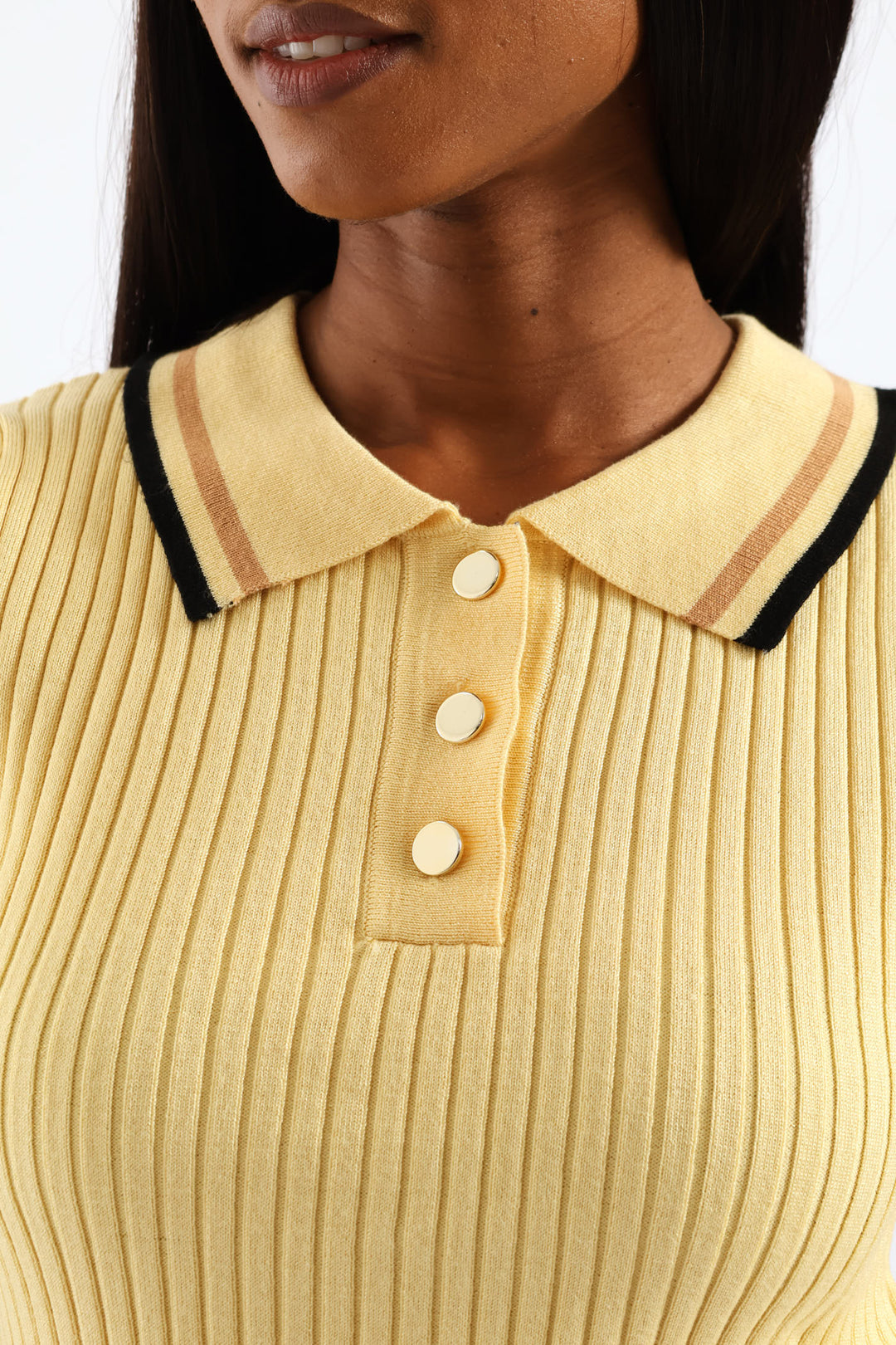 Double Tipped Golfer Tee - Pastel Yellow
