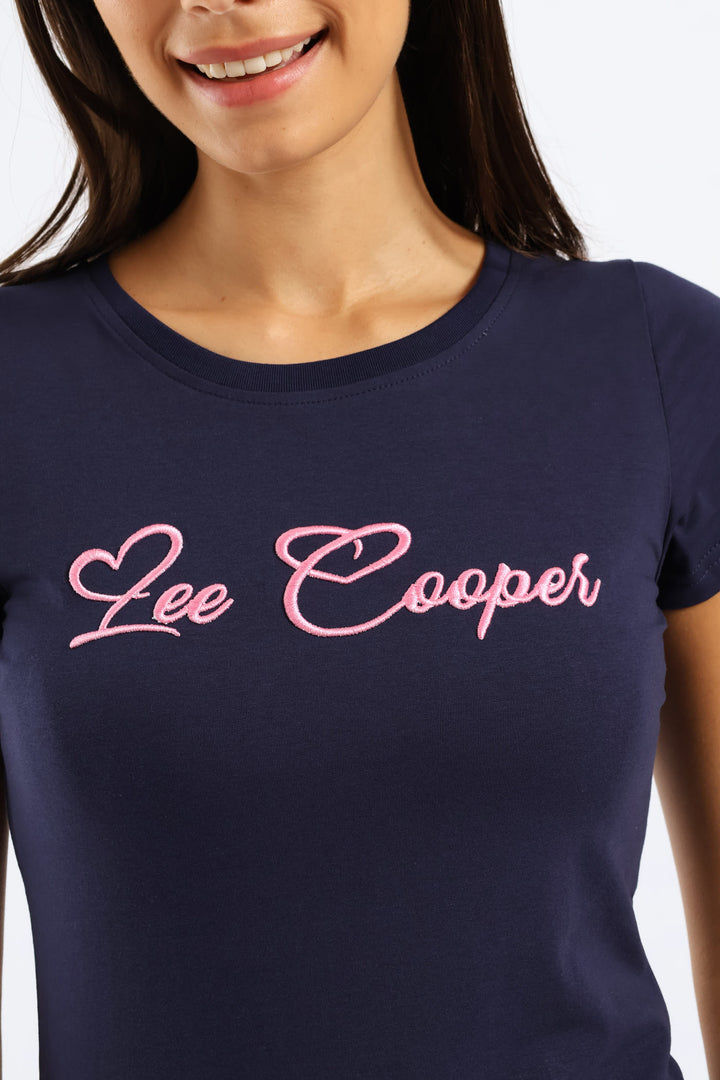 Slim Fit T-Shirt - Navy