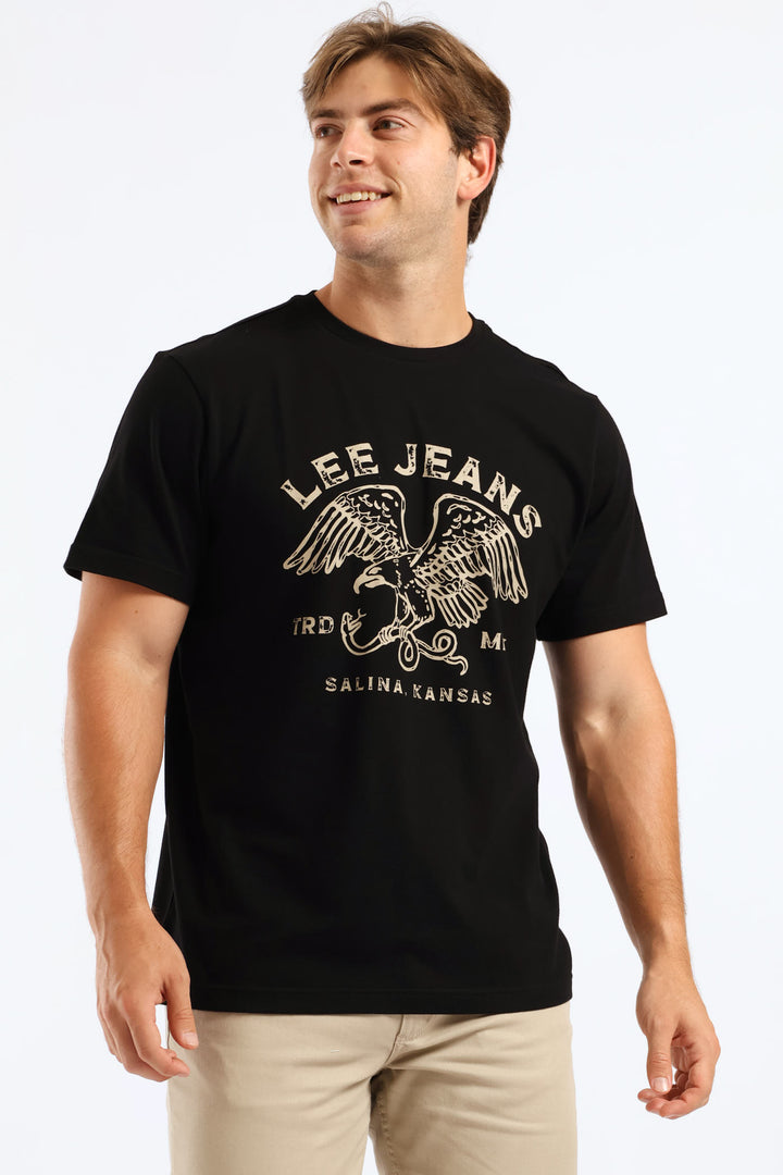 Kansas Bold Tee - Black