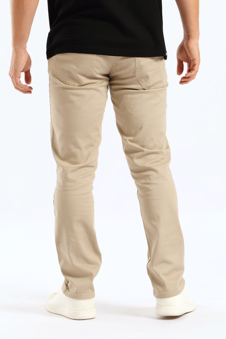 Brooklyn Stretch Twill Pant - Stone