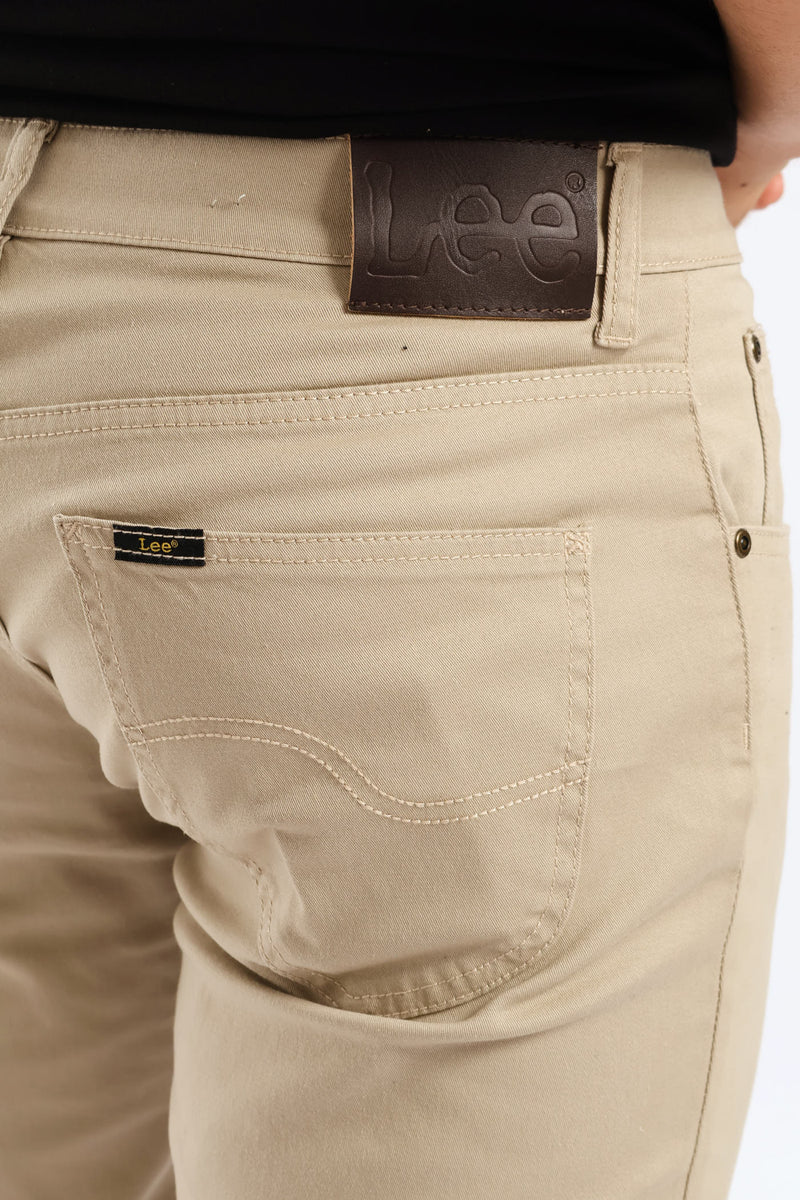 Brooklyn Stretch Twill Pant - Stone