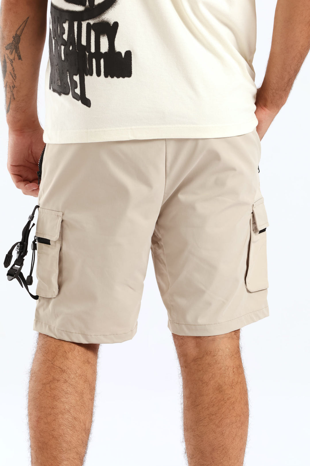Cargo Strap Short - Stone