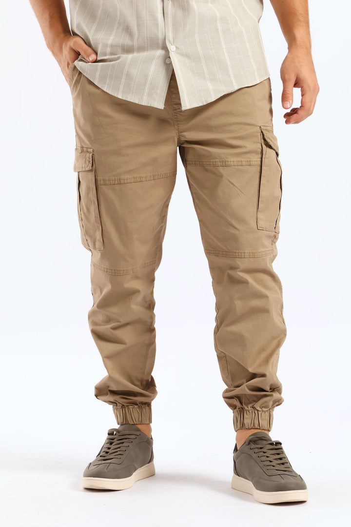 Bellows Pocket Cargo Jogger - Khaki