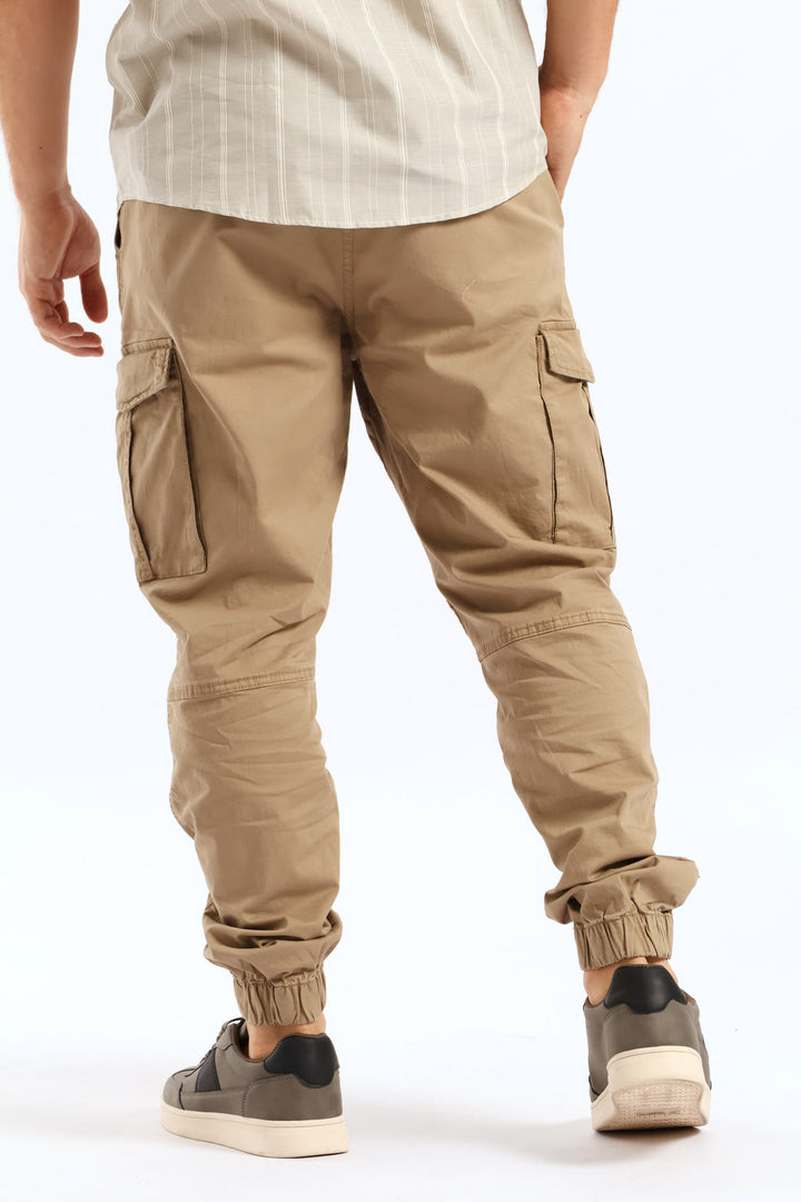 Bellows Pocket Cargo Jogger - Khaki