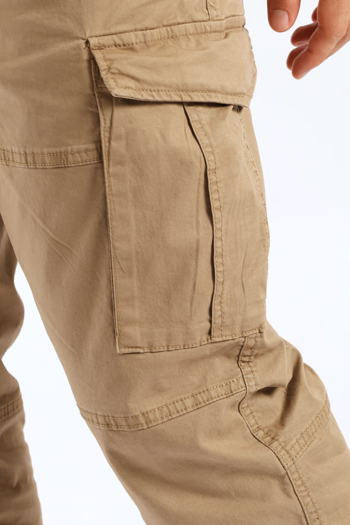 Bellows Pocket Cargo Jogger - Khaki