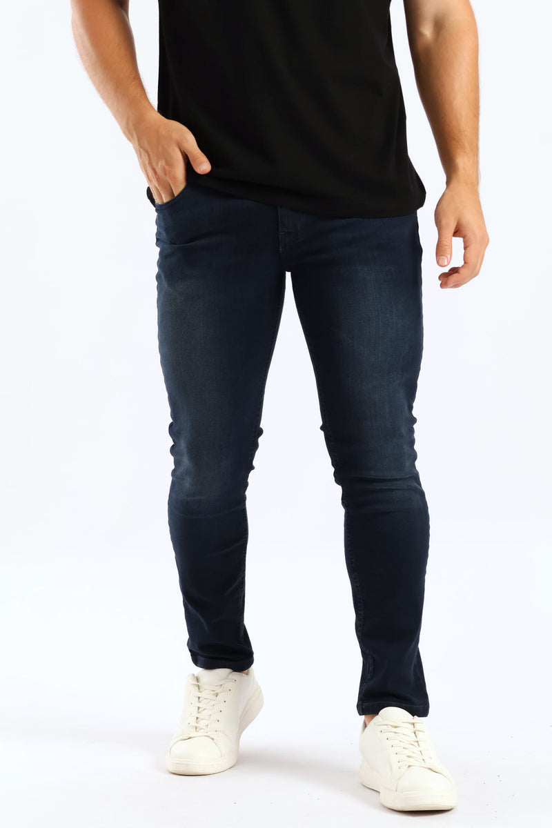 Eddie Tapered Denim - Dark Indigo