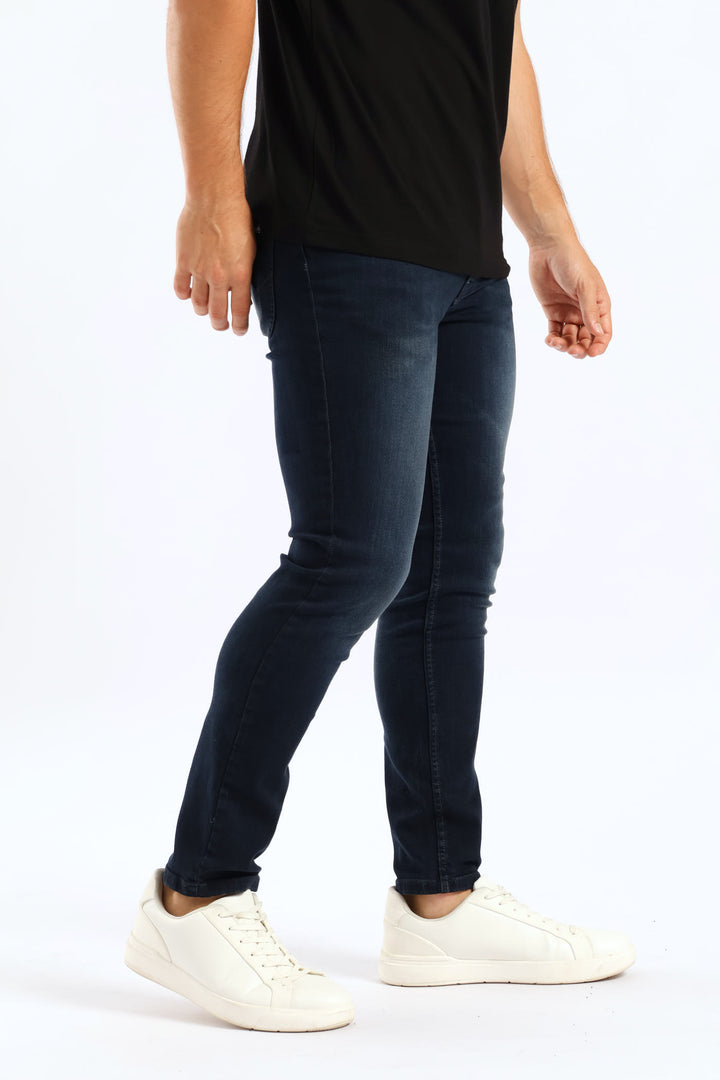 Eddie Tapered Denim - Dark Indigo