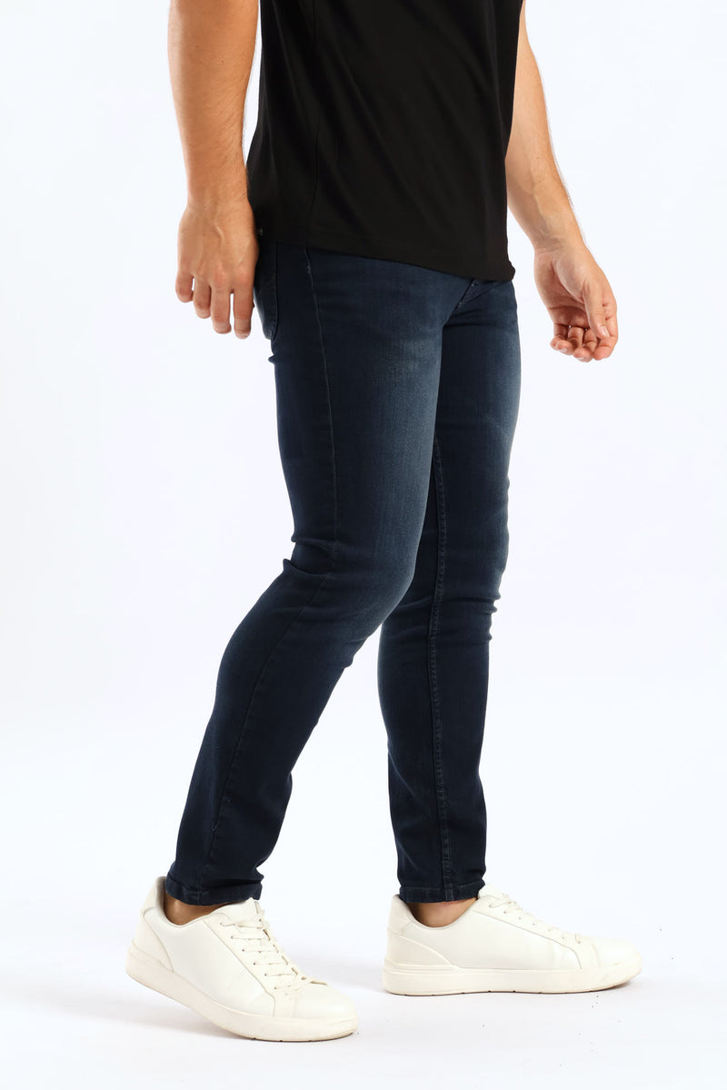 Eddie Tapered Denim - Dark Indigo