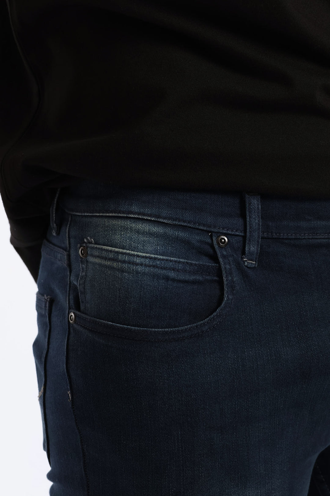 Eddie Tapered Denim - Dark Indigo