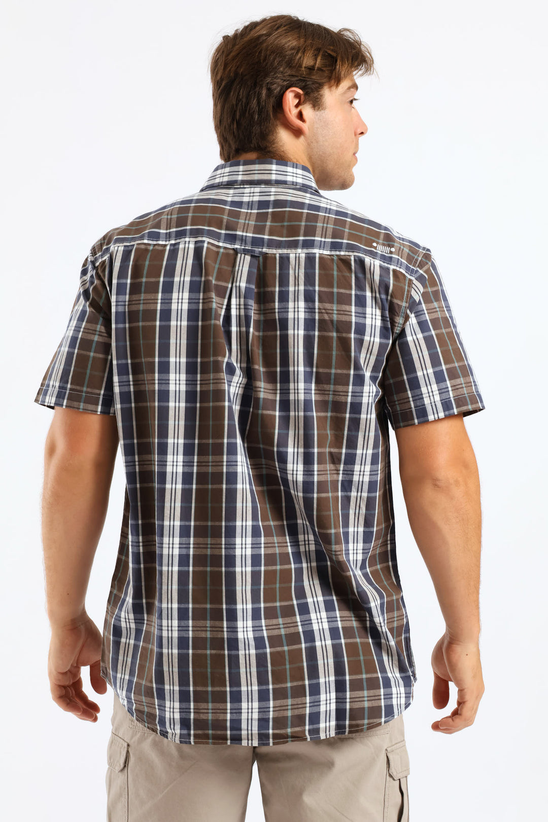 Yarn Dye Check Shirt - Fatigue