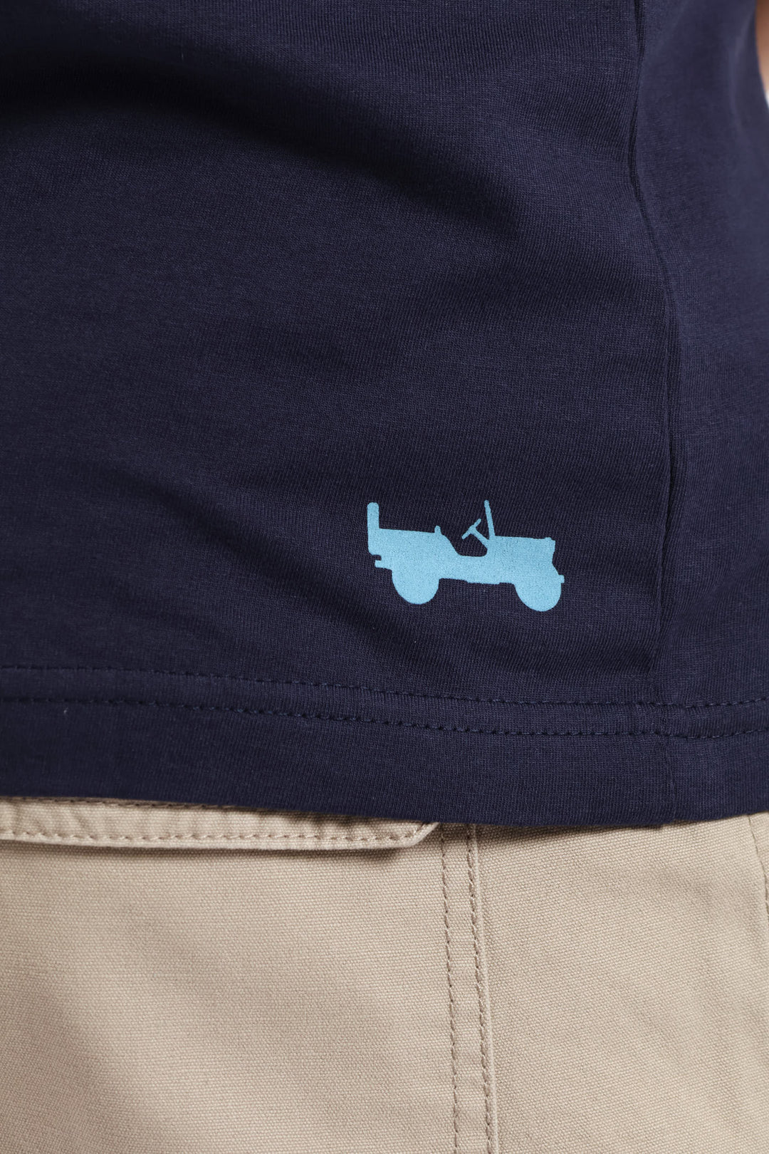 Fashion Og Graphic Tee - Navy