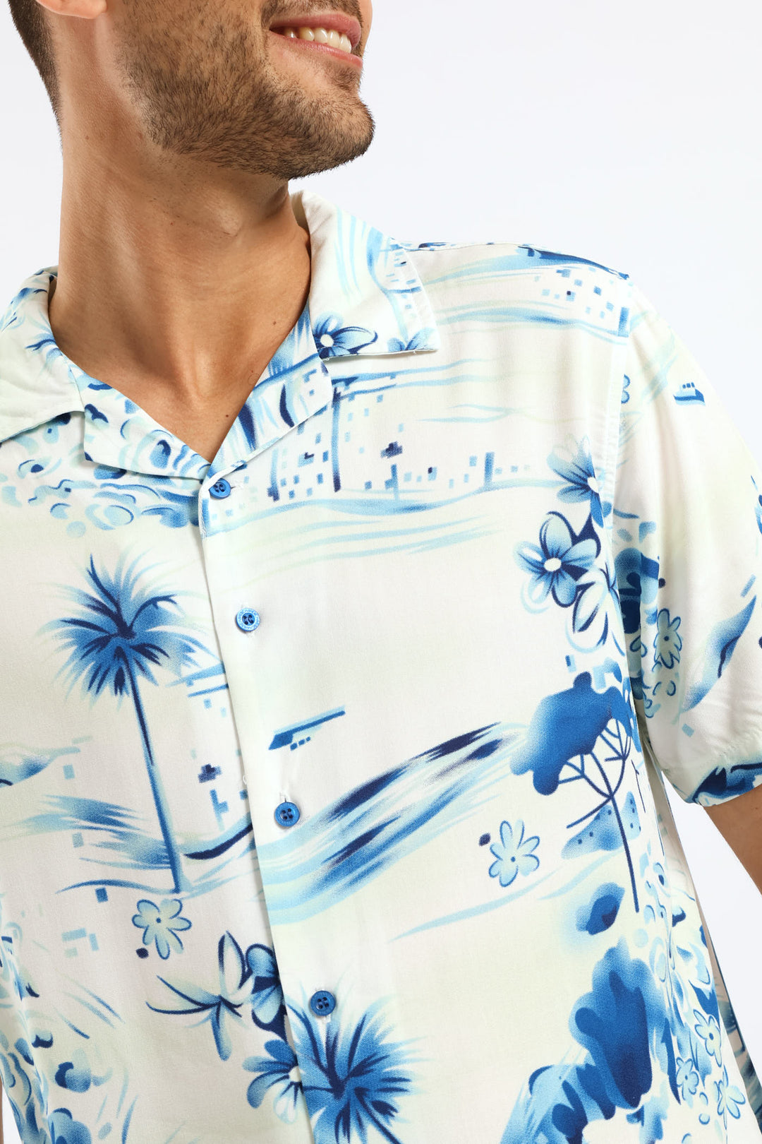 Resort Viscose Shirt - White