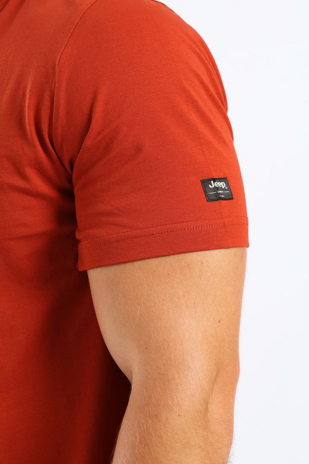 Fashion Rectangle Graphic Tee - Rust