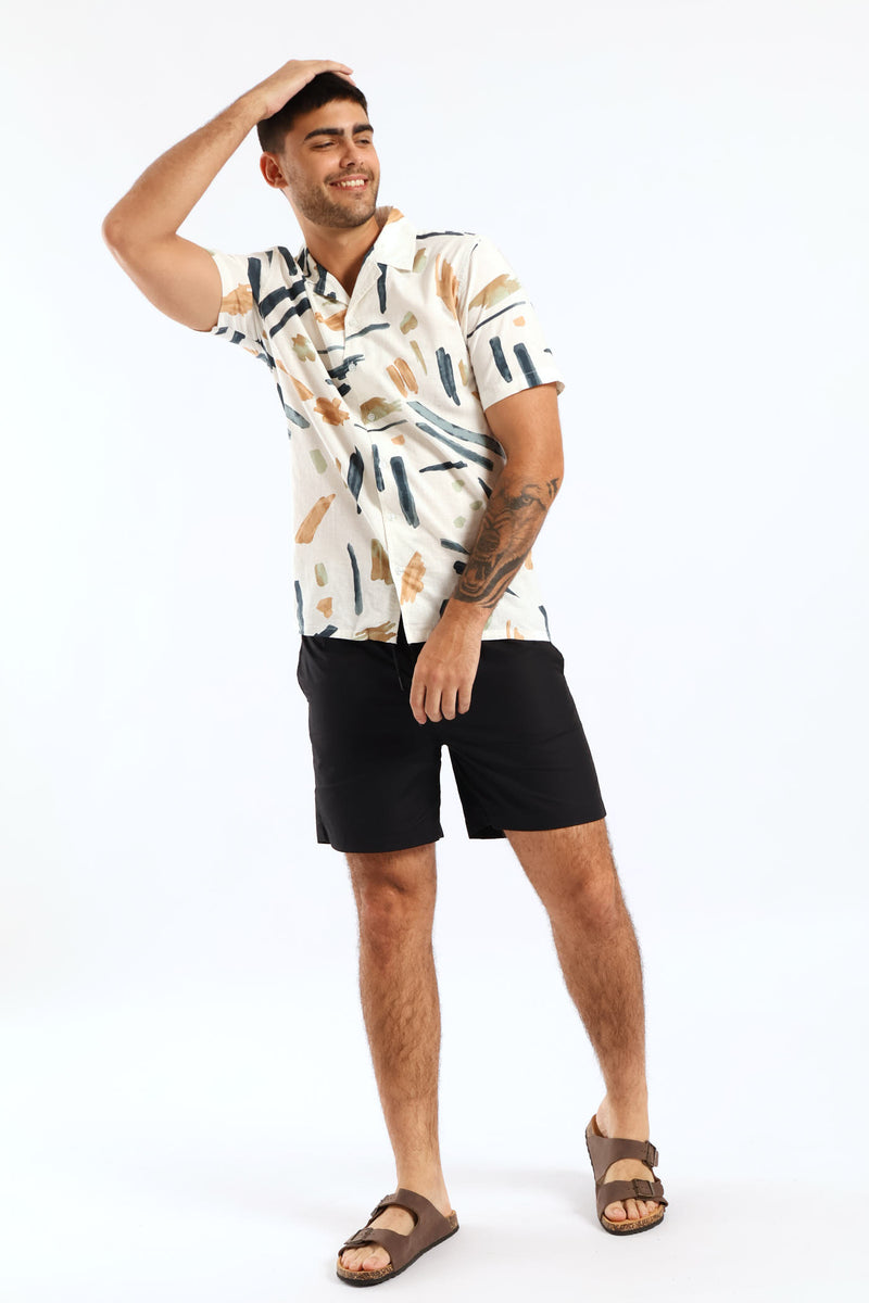 Multi Colour Shirt - White