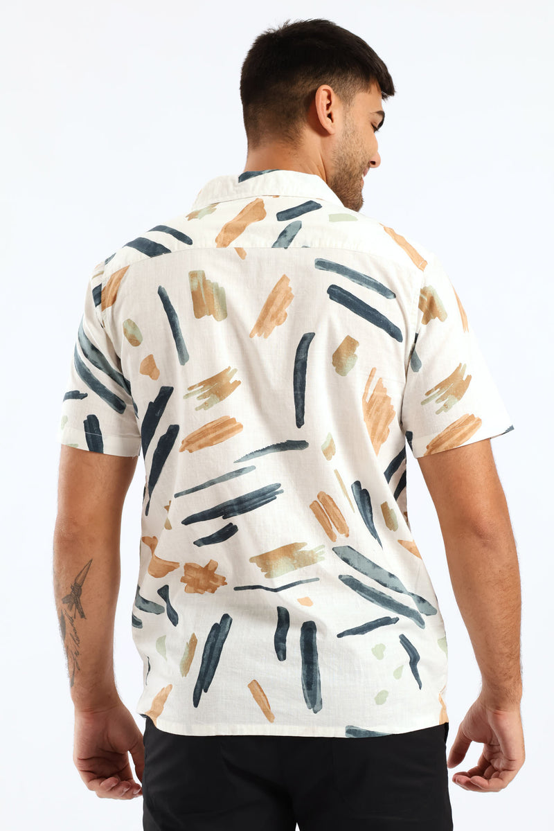 Multi Colour Shirt - White