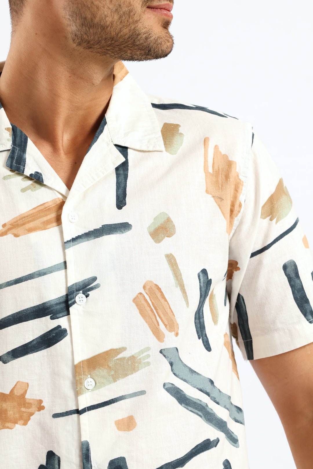 Multi Colour Shirt - White