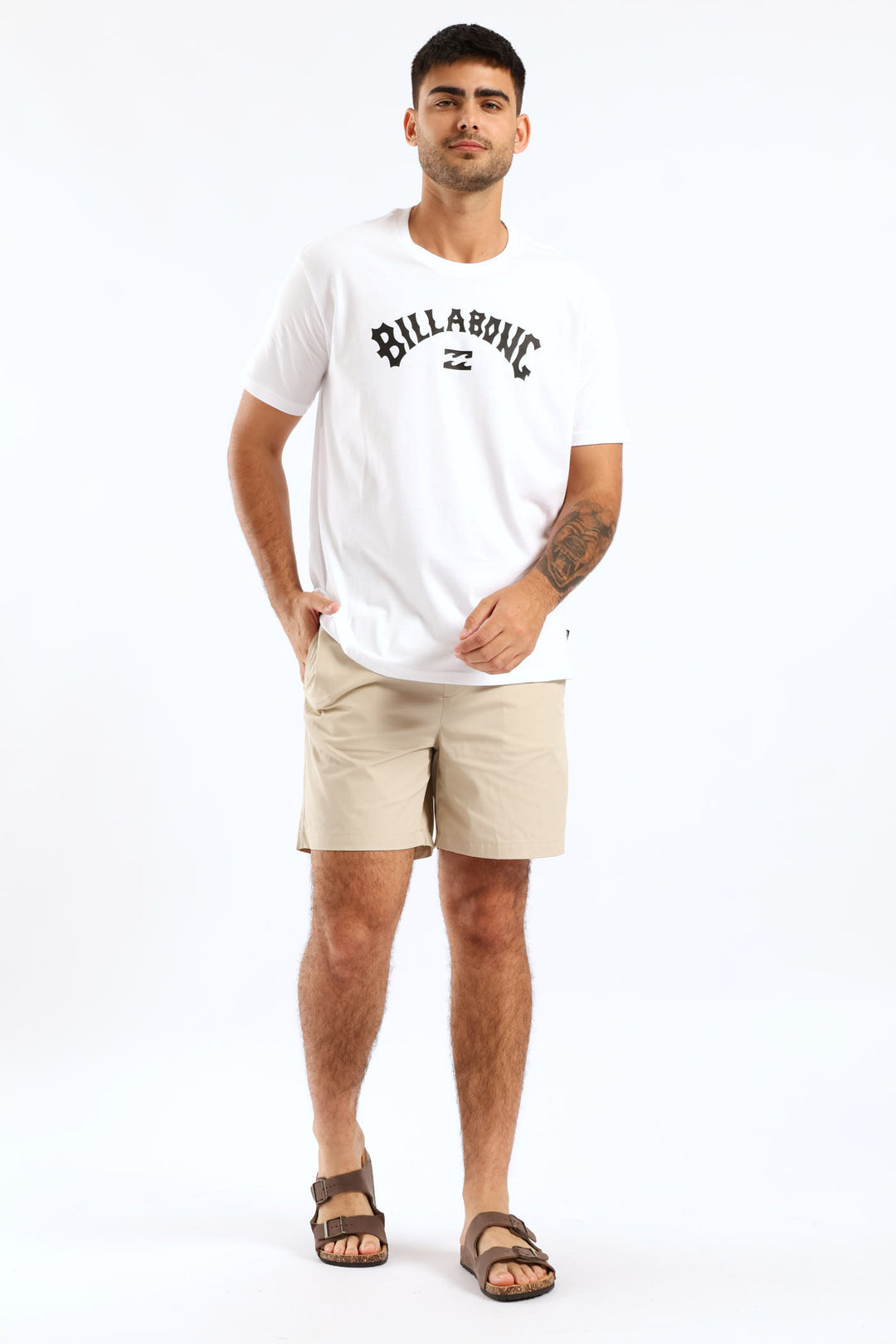 Arch Wave Tee - White