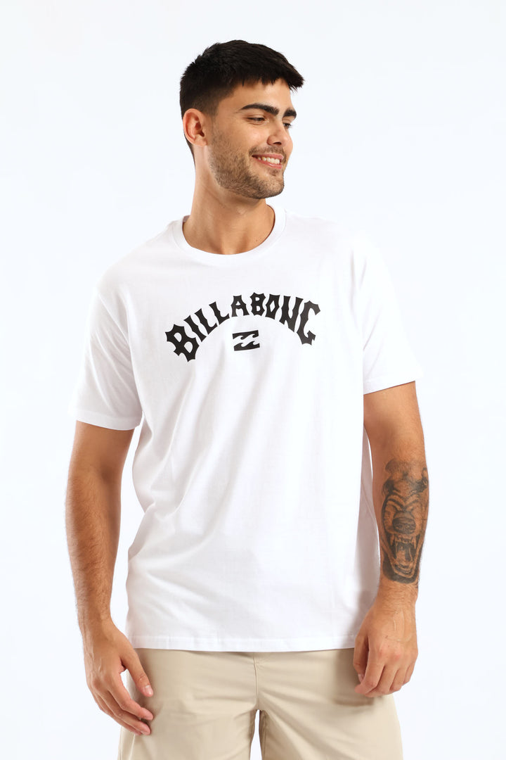 Arch Wave Tee - White