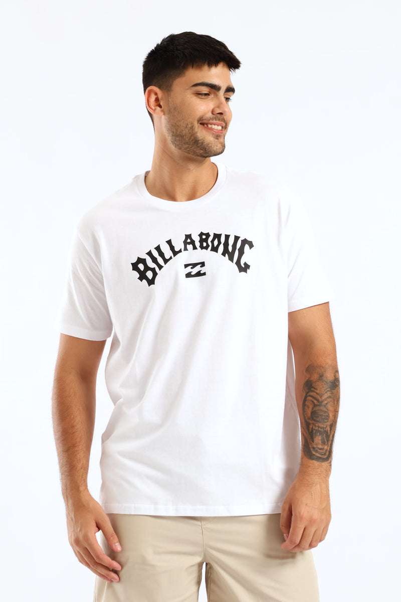 Arch Wave Tee - White