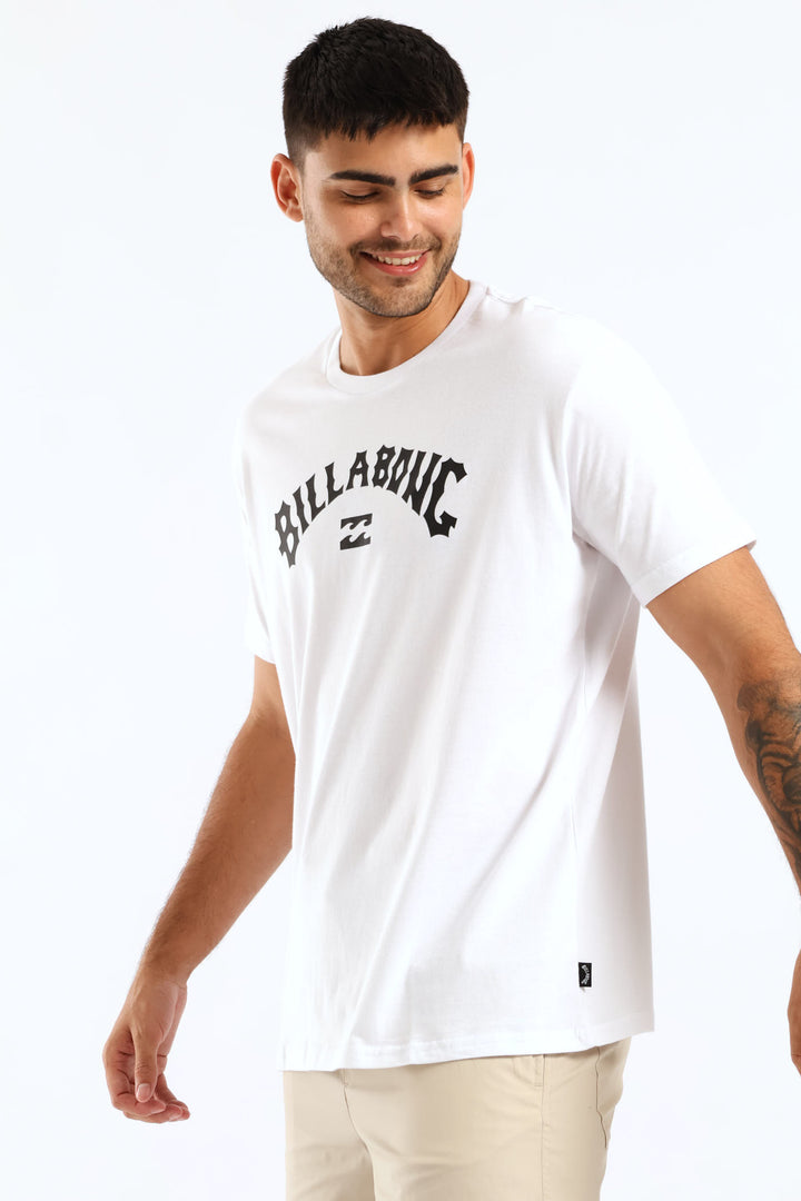 Arch Wave Tee - White
