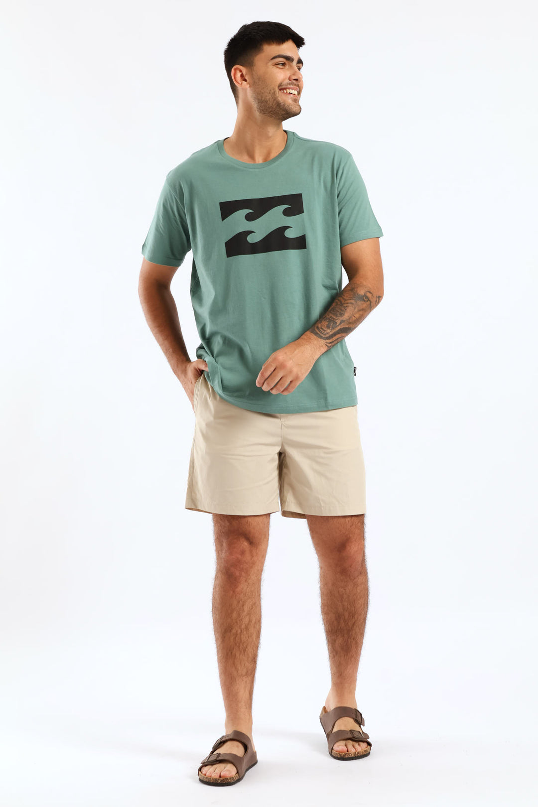 Team Wave Tee - Green