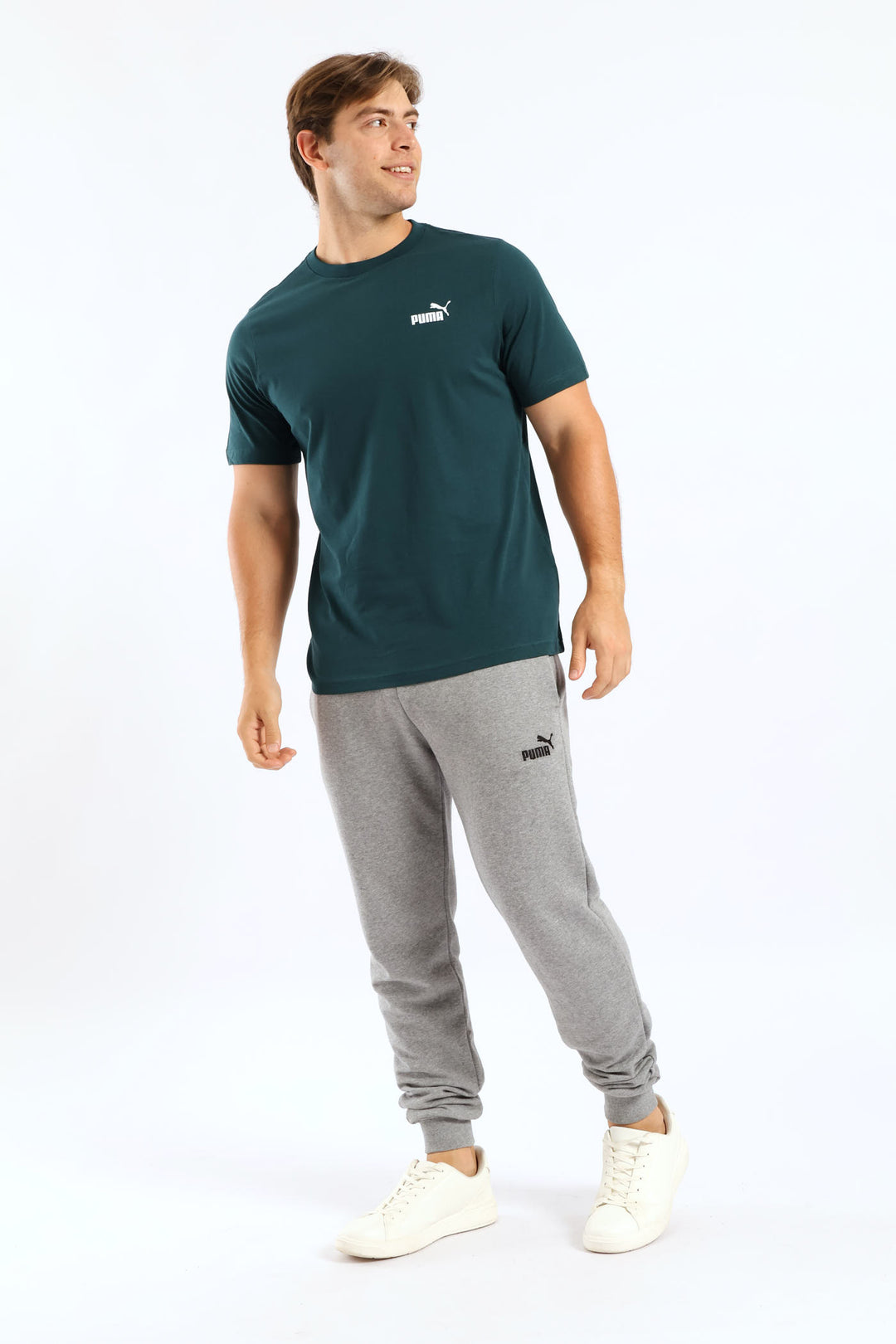 Graphic Execution Tee - Forest Green