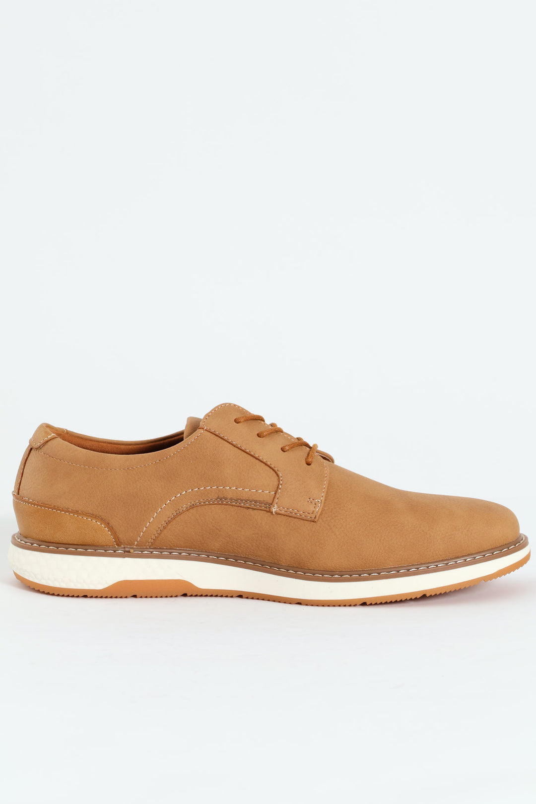 Romerro Smart Casual Closed Toe Lace Up - Beige