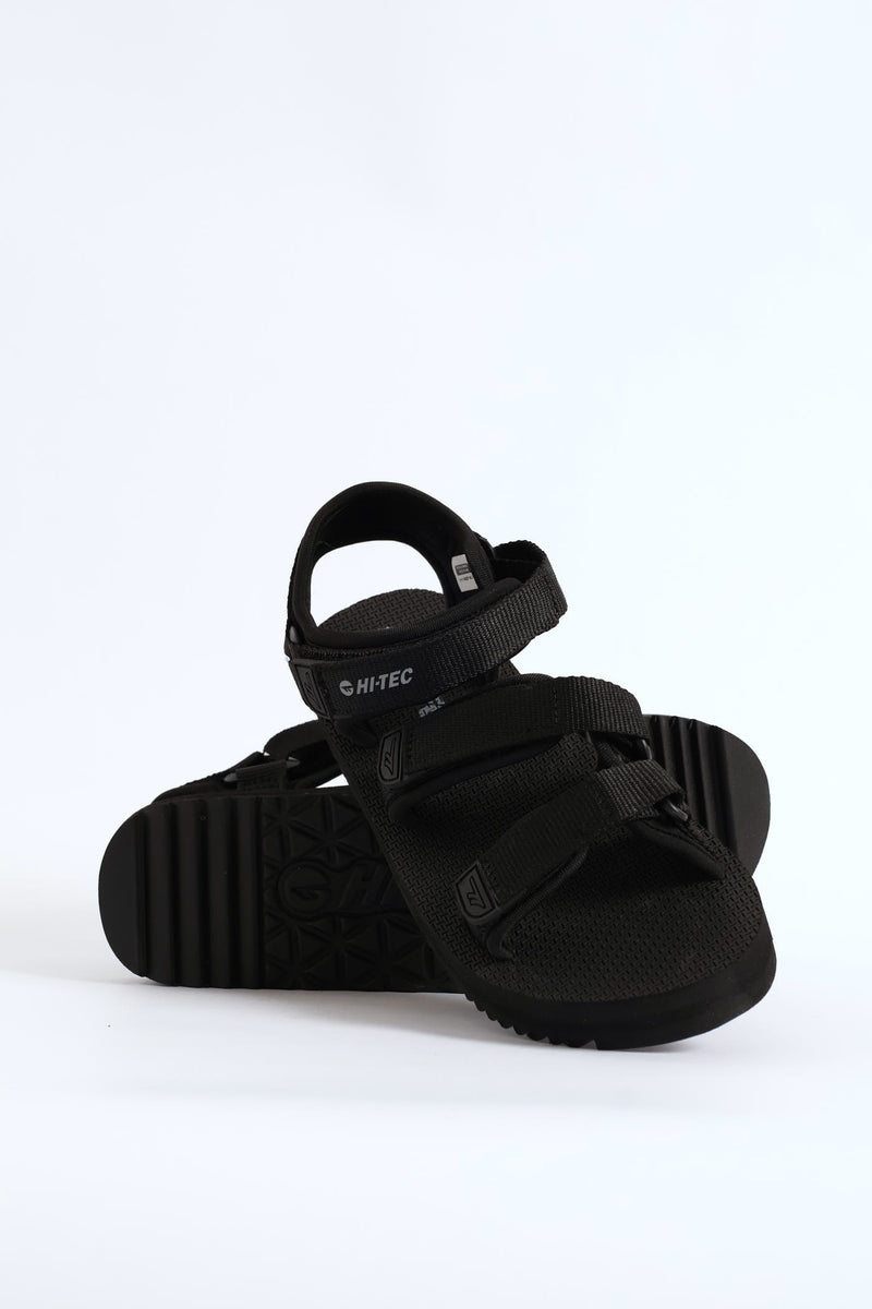 Fisher Multi Strap Sandal - Black