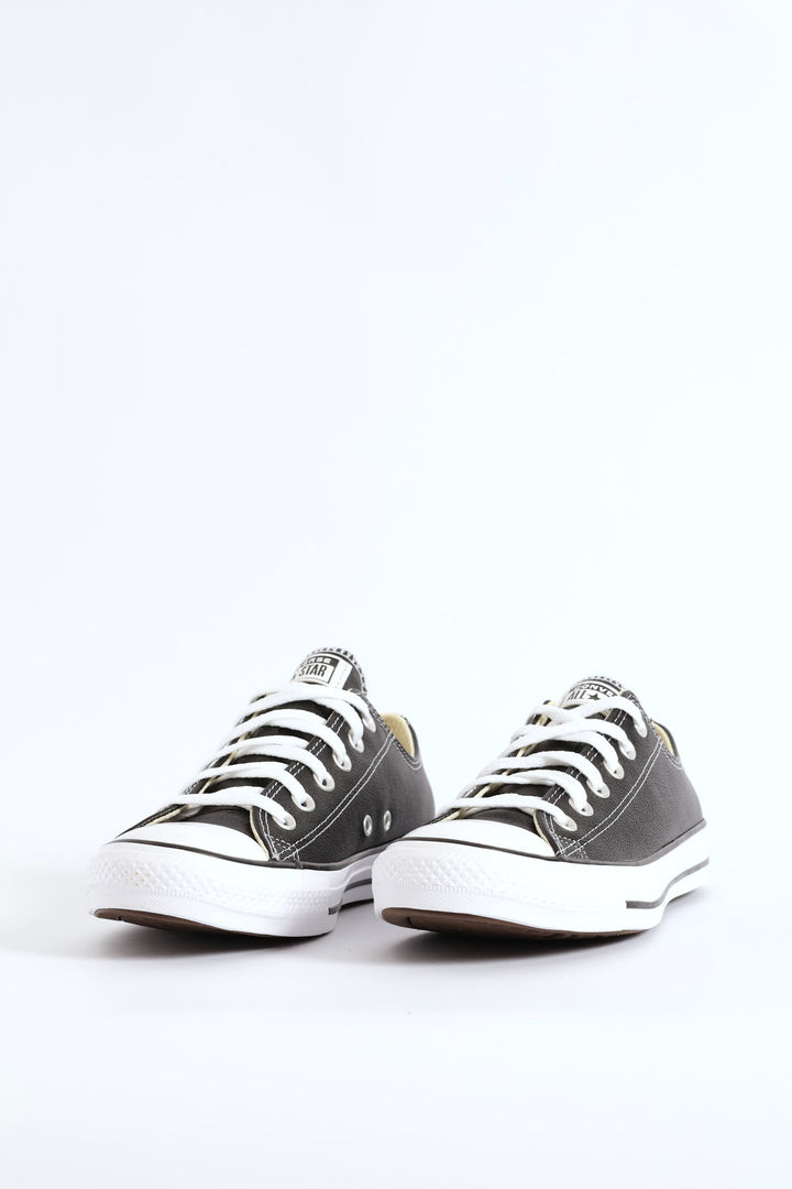 All Star Leather Lo Sneaker - Black
