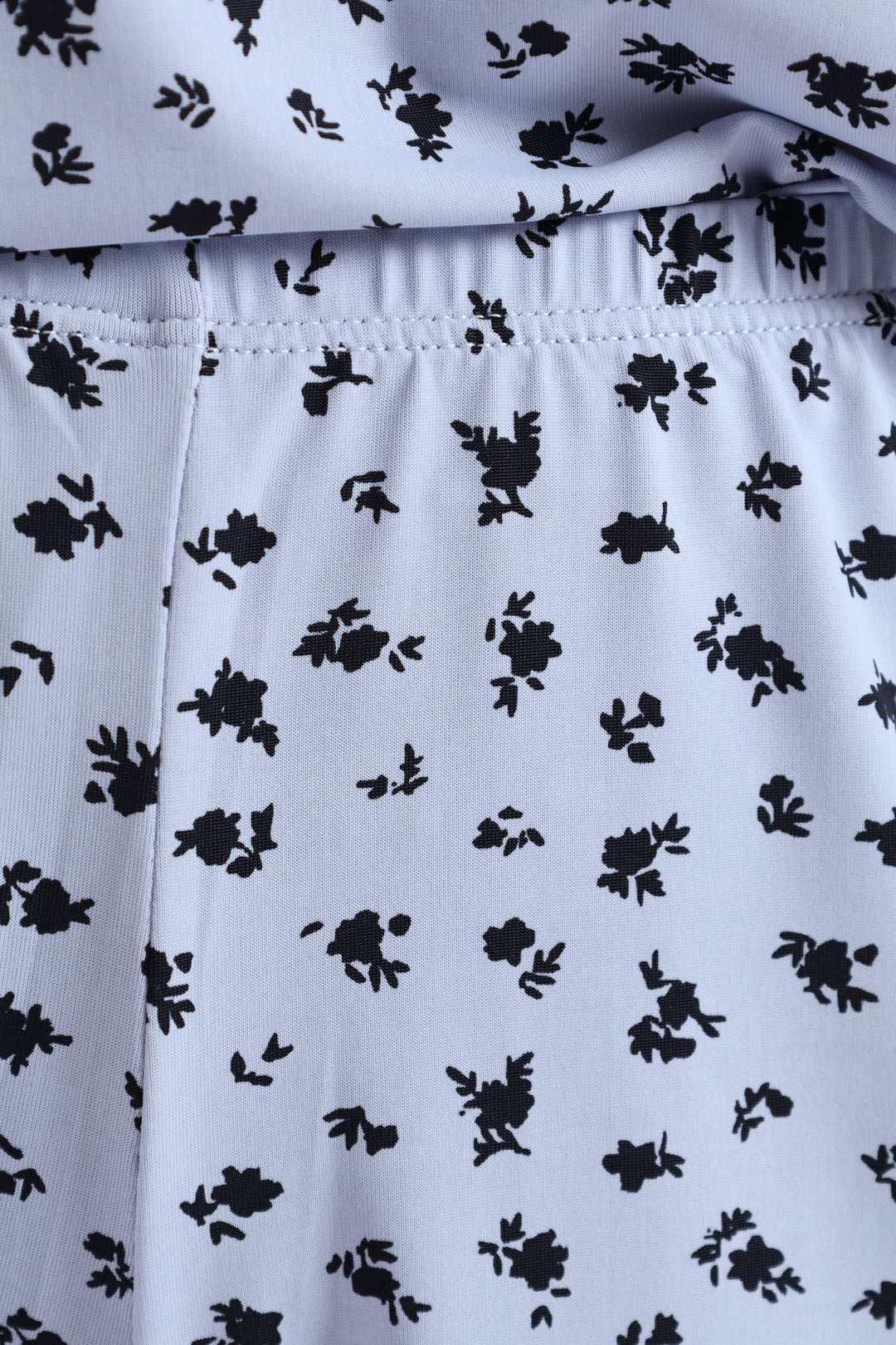 Polyamide Ditsy Cami & Short Set - Blue