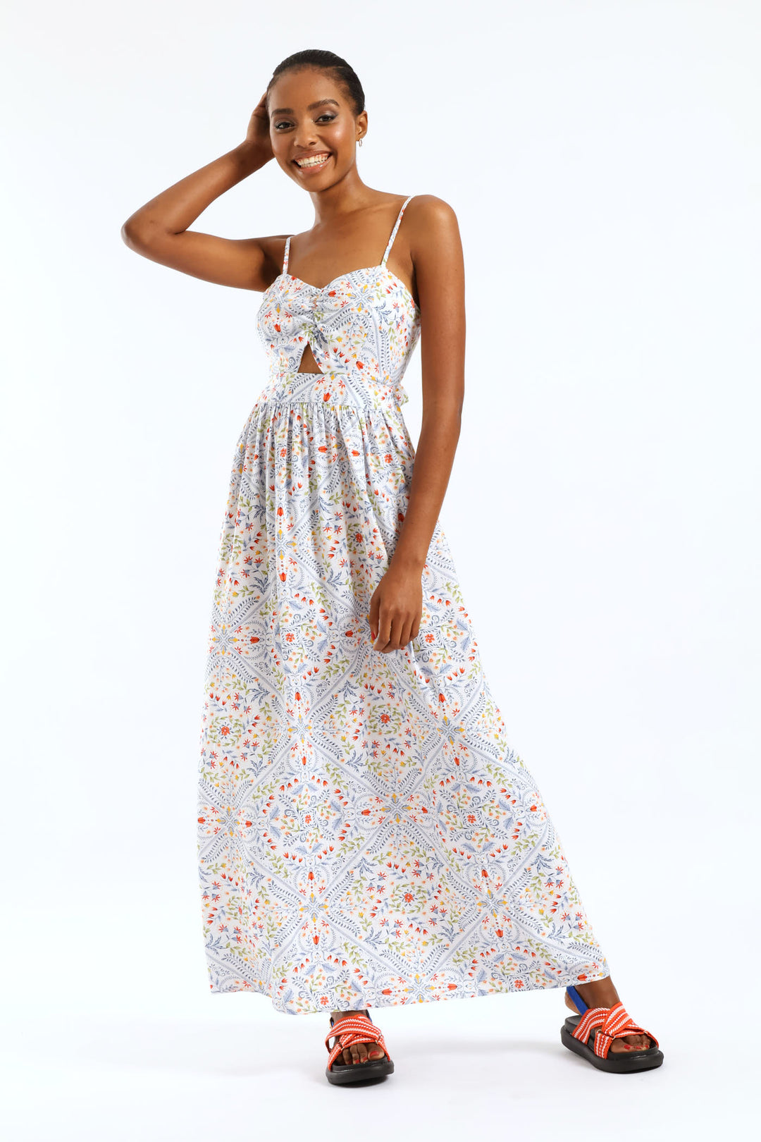 peekaboo maxi dress Maternity Peekaboo Maxi Dress