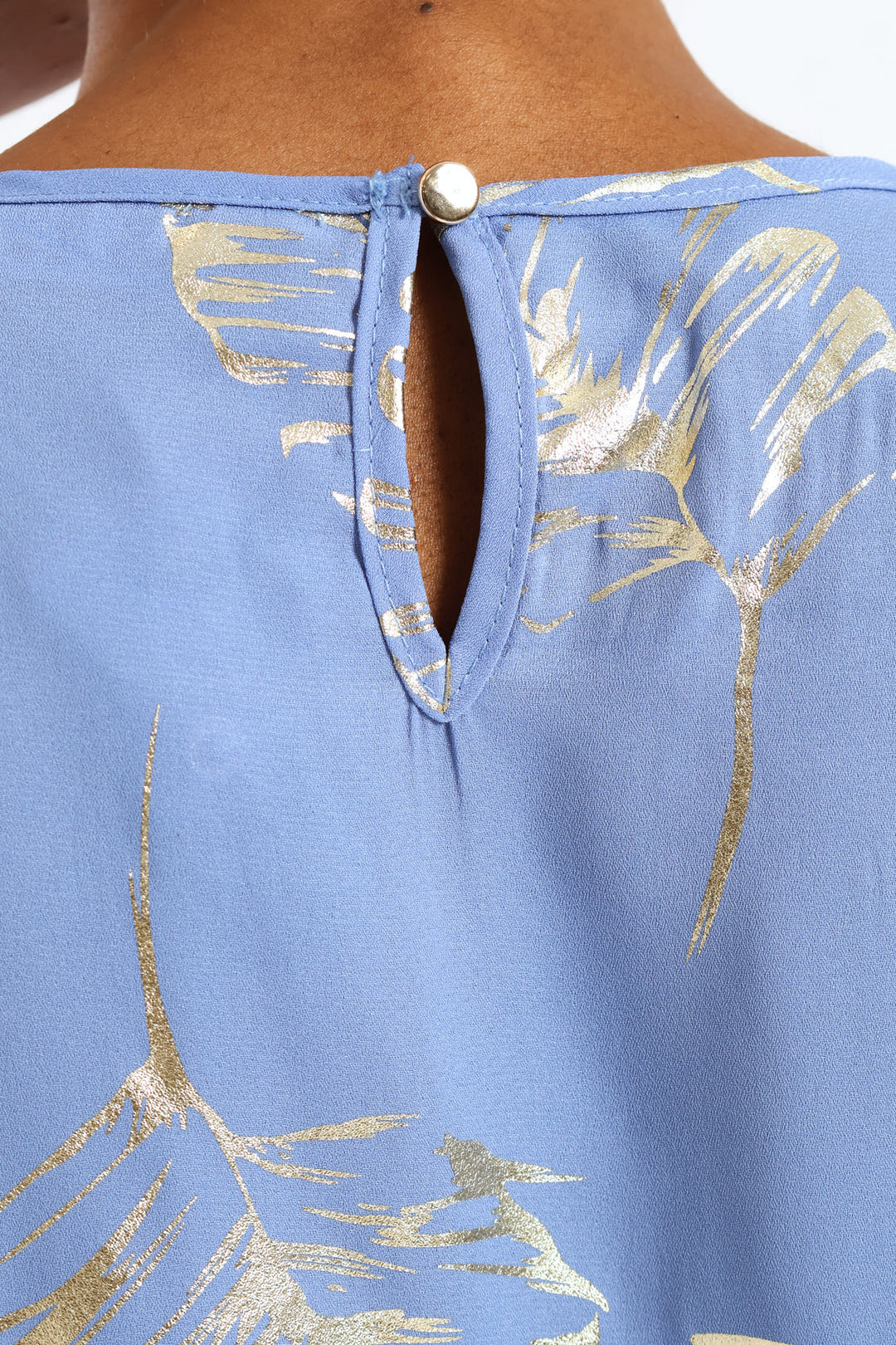 Short Sleeve Formal Tee - Blue