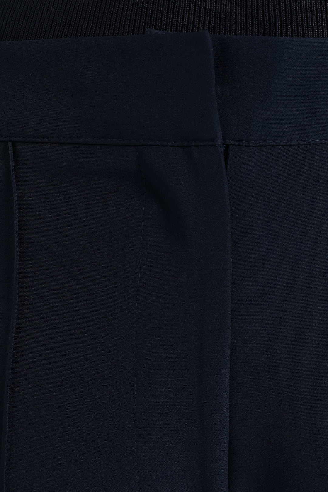 Pin Tuck Slim Leg Pant - Dark Navy